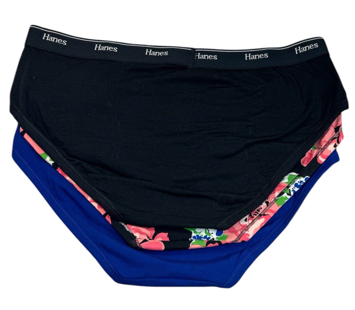 HANES Originals Women’s 3-Pack Hipster Cotton Stretch Underwear Panty Size M 6