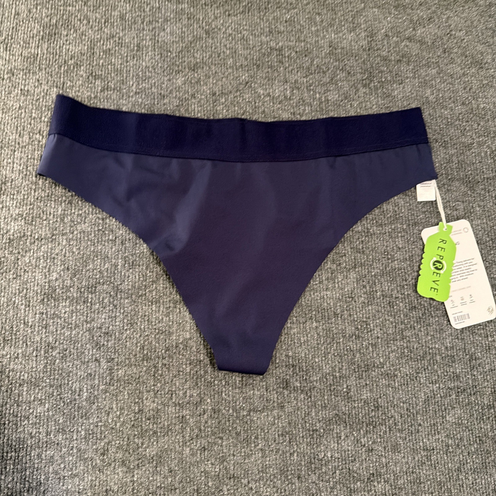 Phoenix Activewear & Intimates Women’s Malibu Thong Navy Blue XL NWT #189