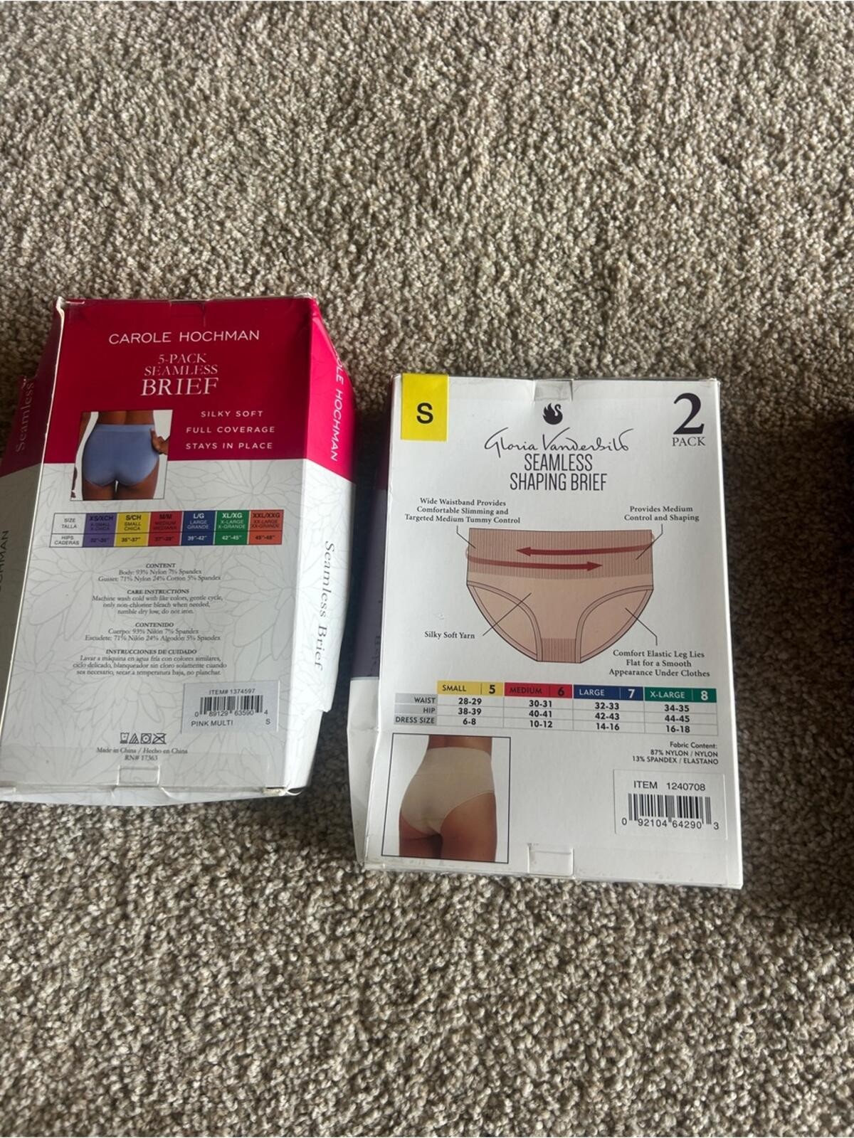 Women’s Size Small Intimates Bundle NWT Puma Bra Shapewear Brief Panties
