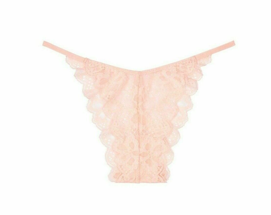 Lot of 2 Victoria Secret Dream Angels Lace Brazilian Panty Size: XL
