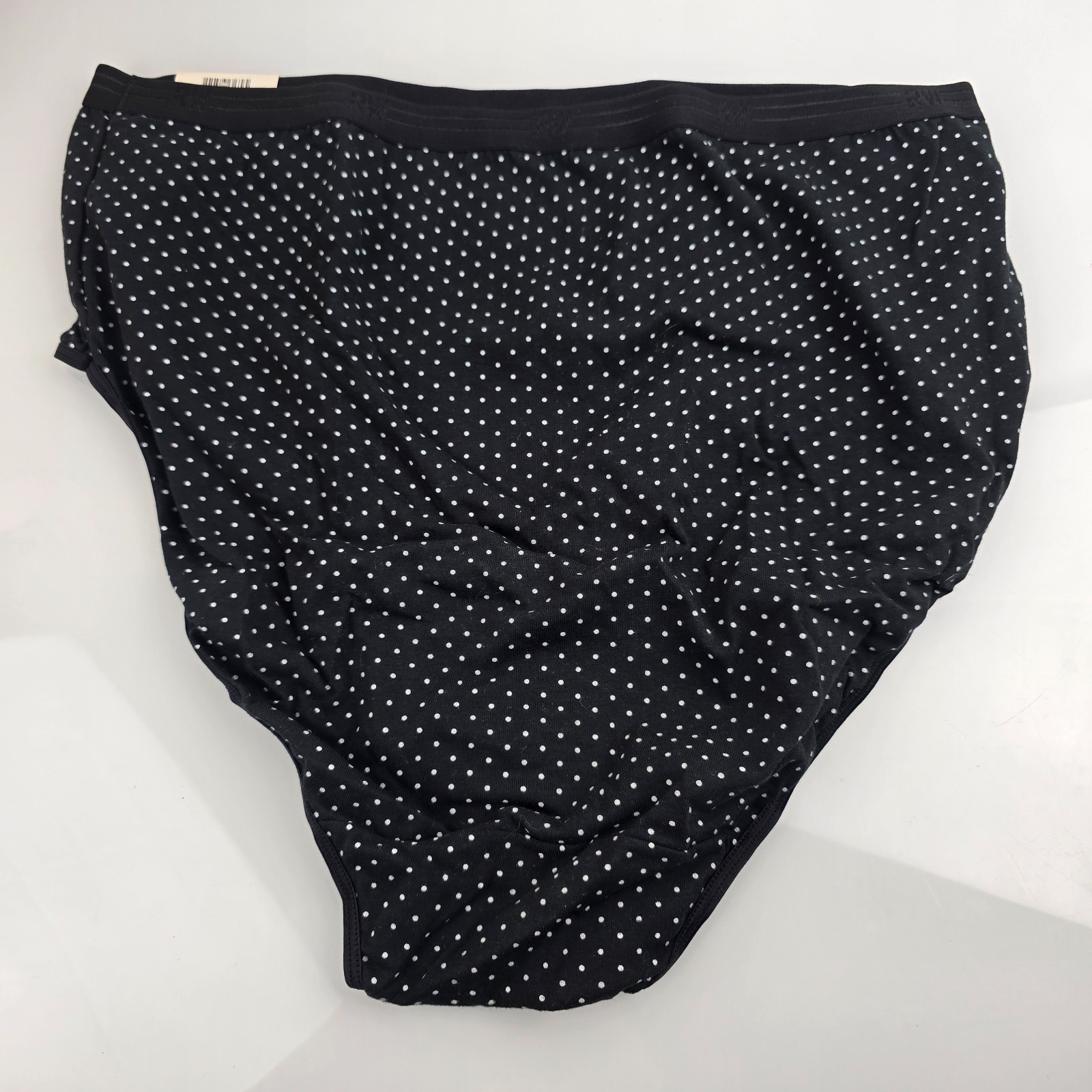 Lane Bryant Cacique Sensual Curves Cotton Lycra HiCut Panties Briefs Dots 22/24