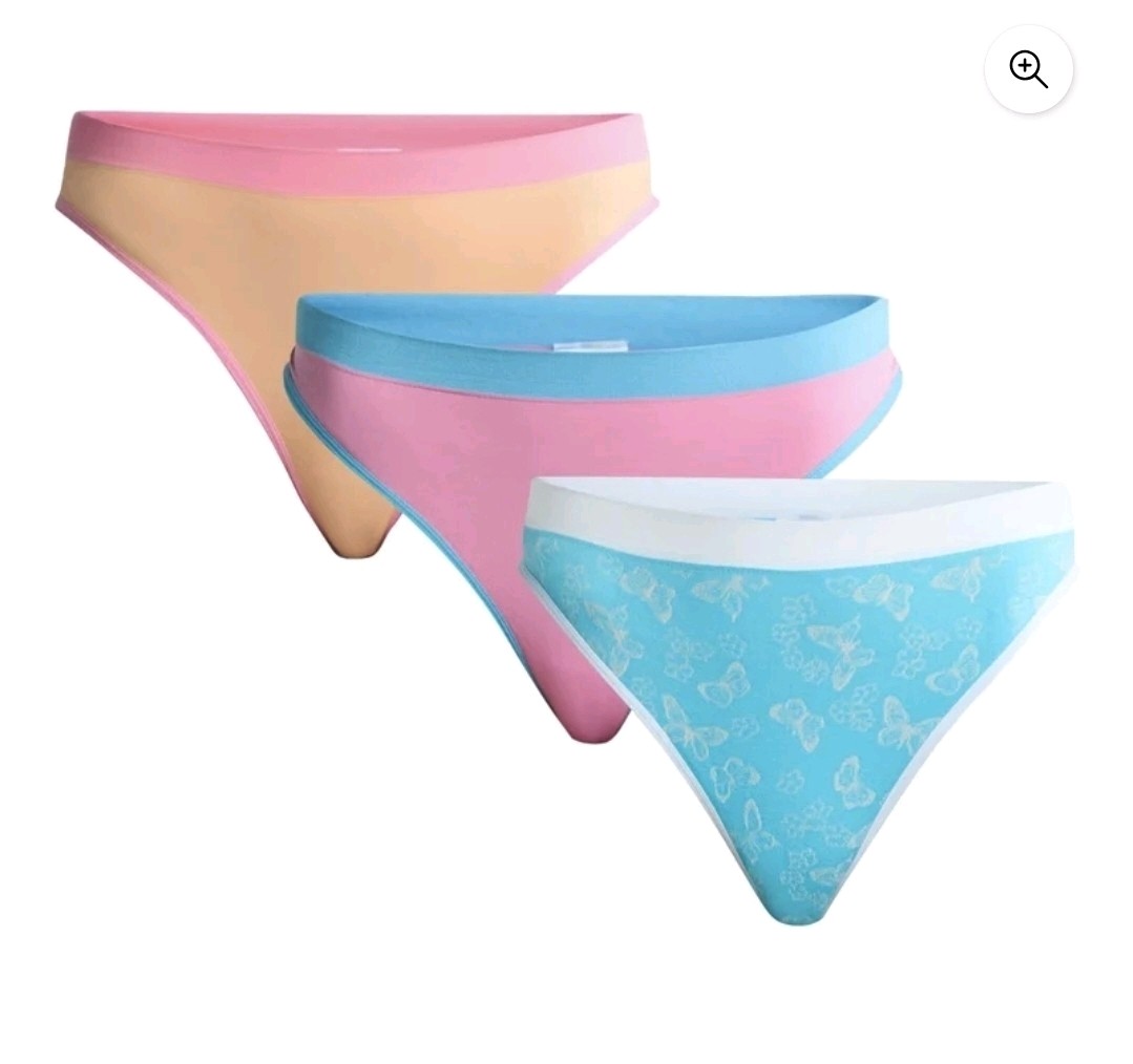 NEW Lot Of 4 Walmart Summer 3 Packs Assorted Underwear Women’s Size Small