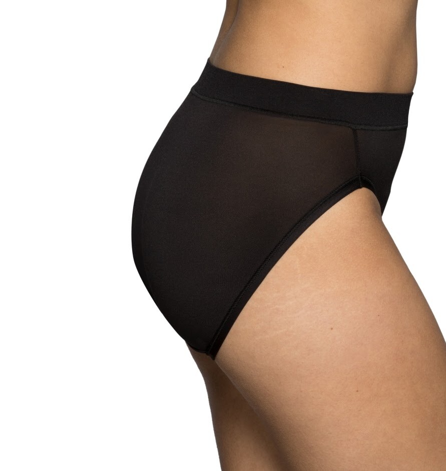 Vanity Fair PLUS Radiant 360 Comfort Soft Hi-Cut 3-Pk Wine, Beige, Black 2XL-5XL