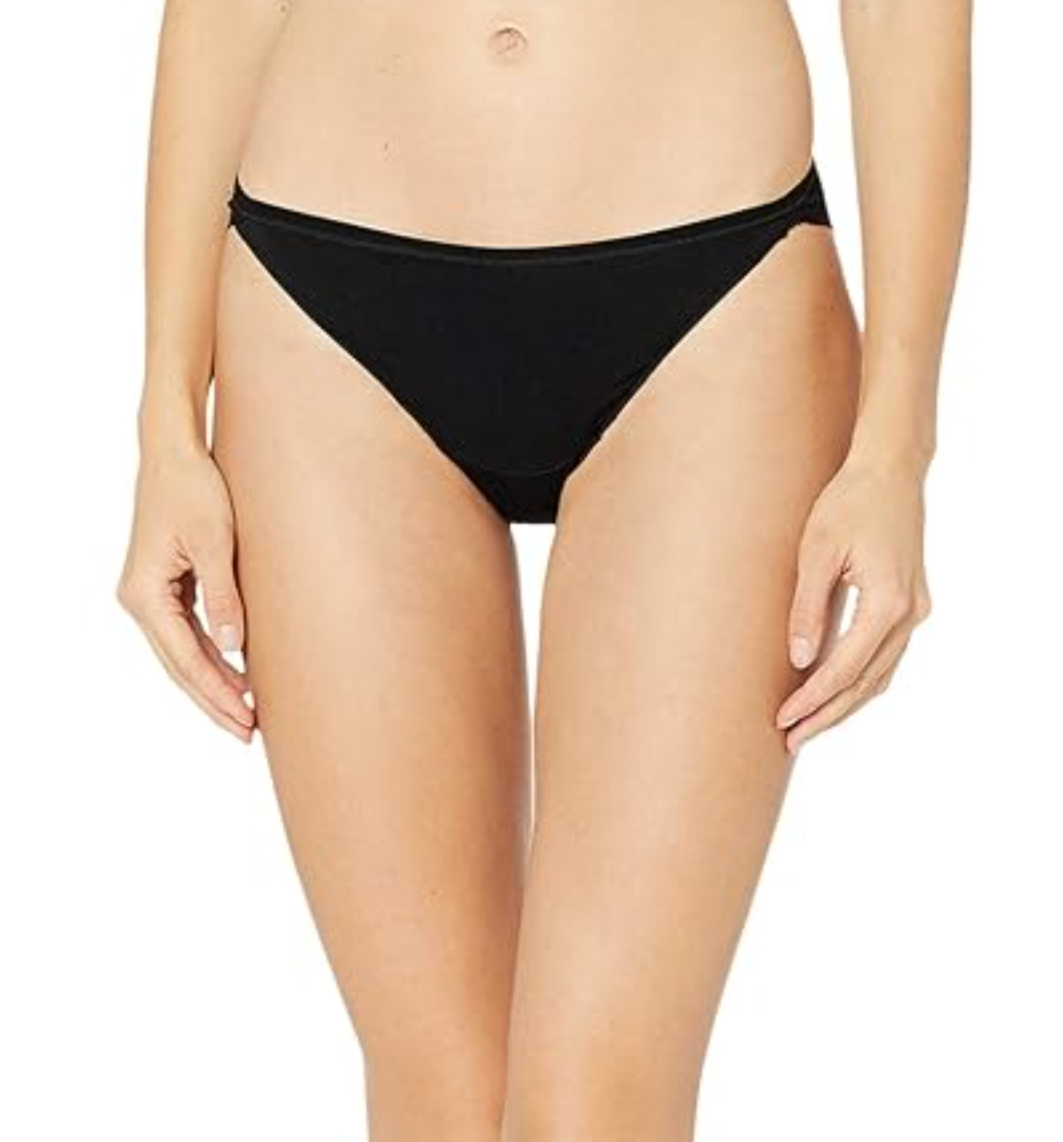 Kickee Pants L41901 Womens Black Bamboo Viscose Bikini Brief Size S
