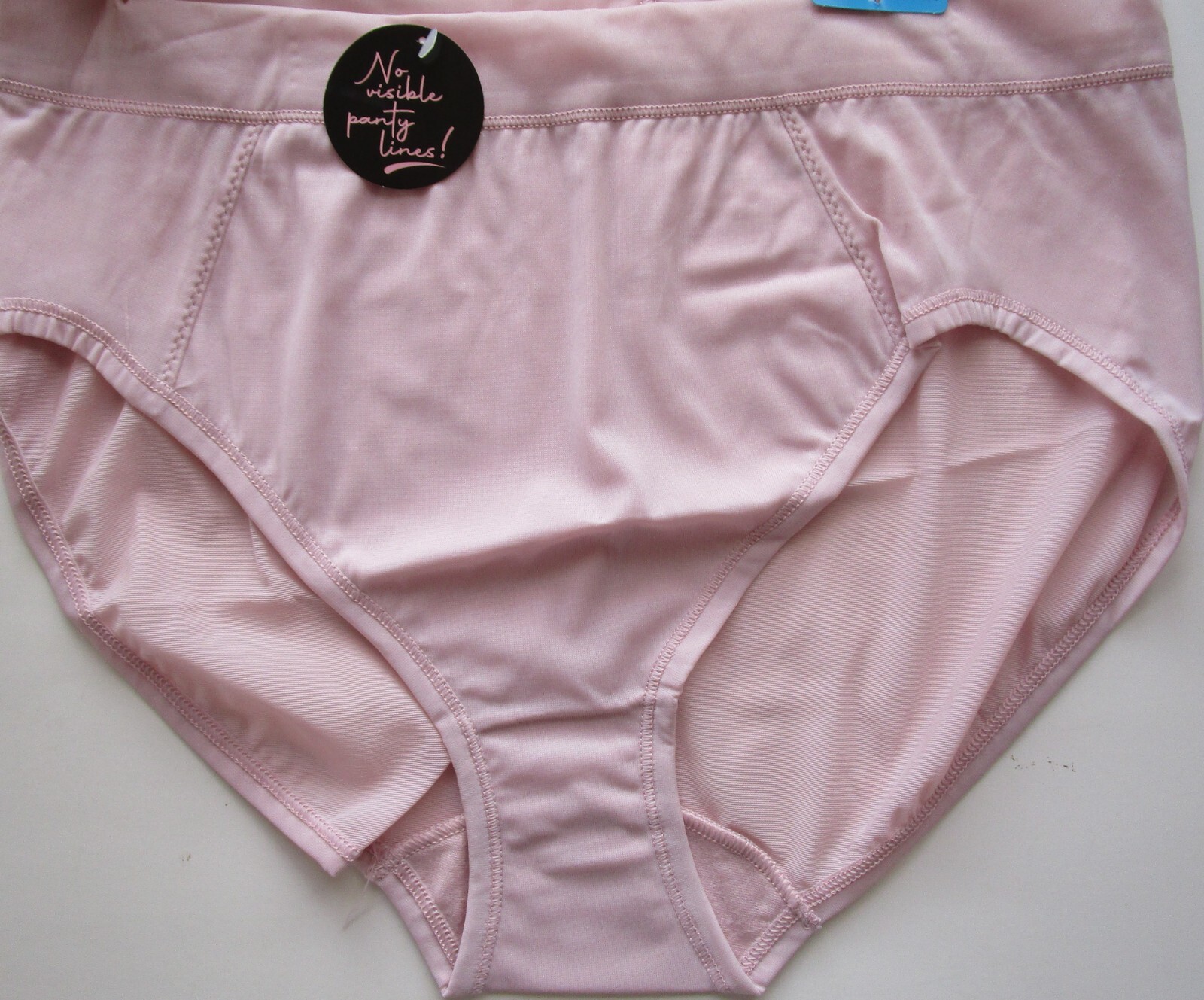 Bali One Smooth U Ultra Light Hi-Cut Pantie 3 Pack Style DFMEH3 Size 2XL 9 NWT