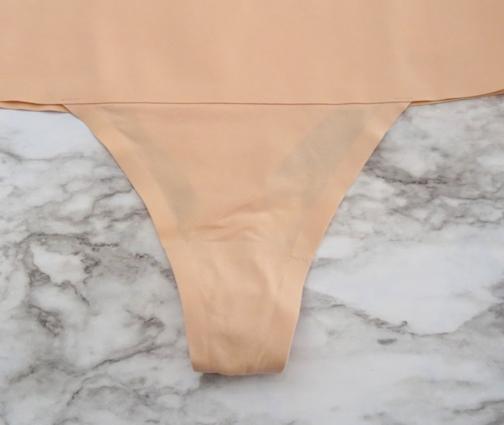 Spanx 0115# Supersmooth Undie Tectable Thong 1-Pack Panties US Size XL