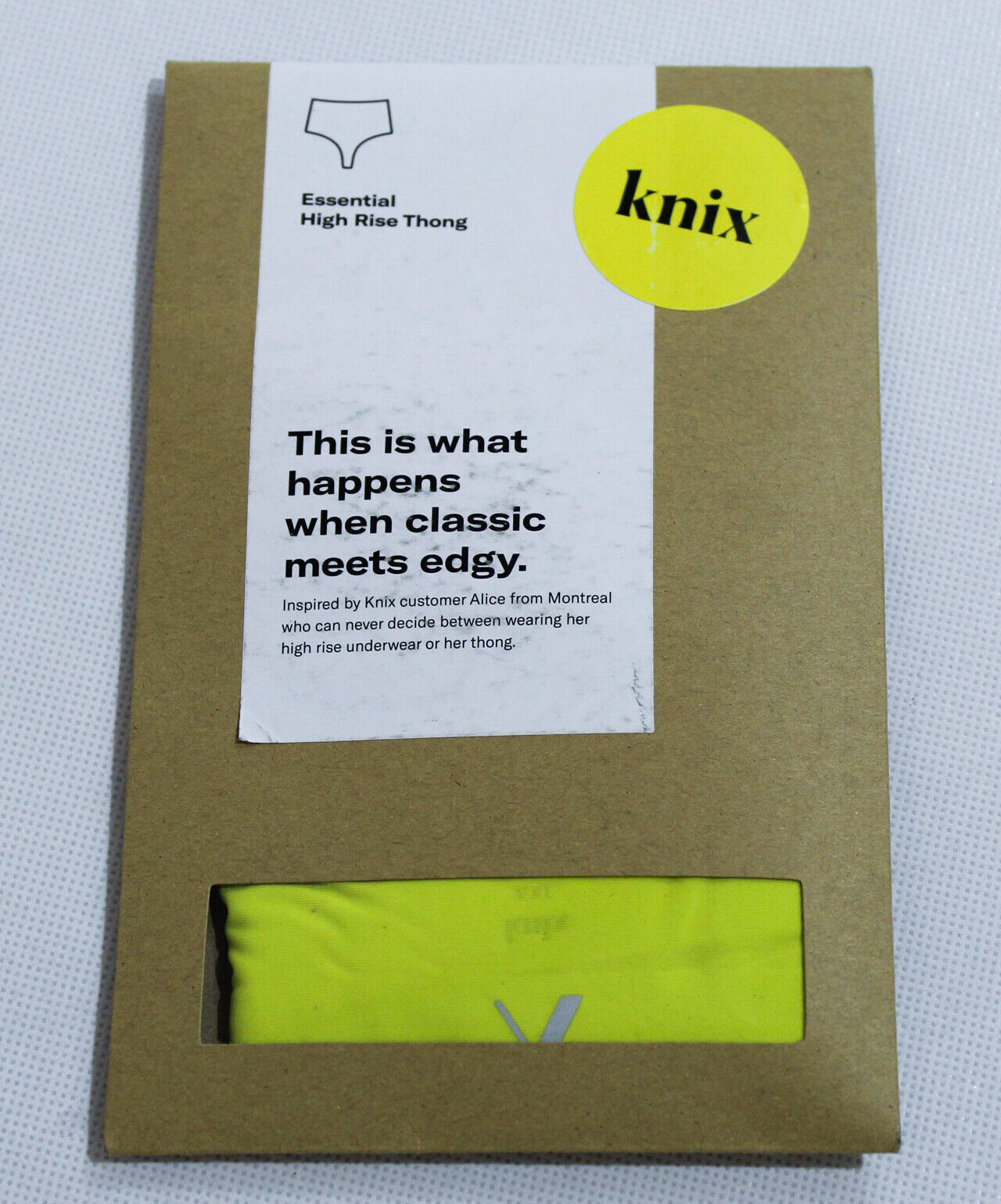 Knix Women’s Seamless Essential High Rise Thong Assorted Colors Medium, 2XL NWT