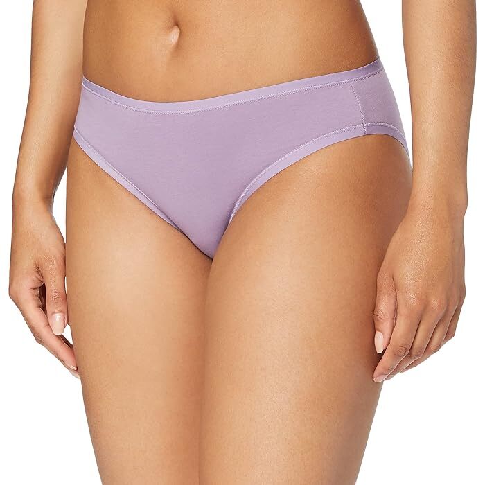 Pack of 6 Amazon Essentials Women’s Cotton Bikini Briefs Underwear Choose Size