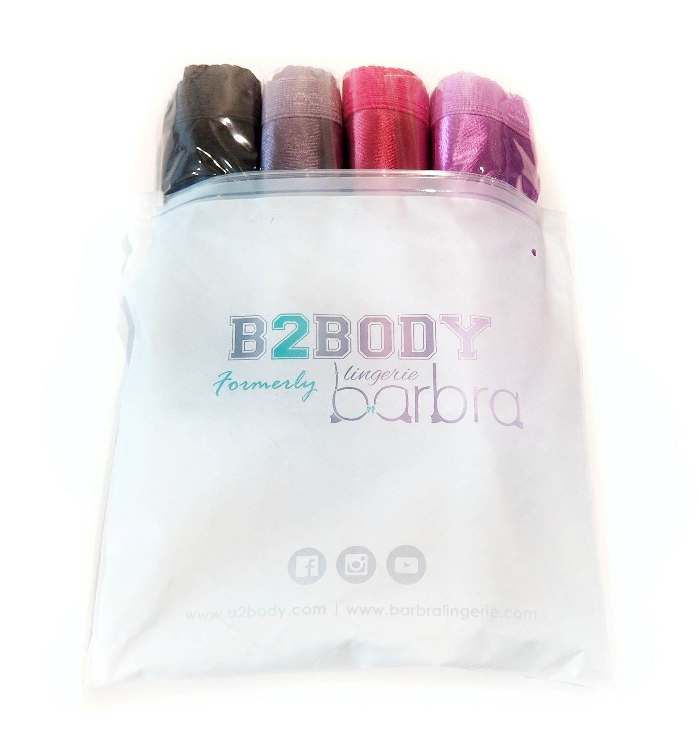 B2BODY Women Full Coverage High Waist Light Tummy Control Satin Bikini Panties