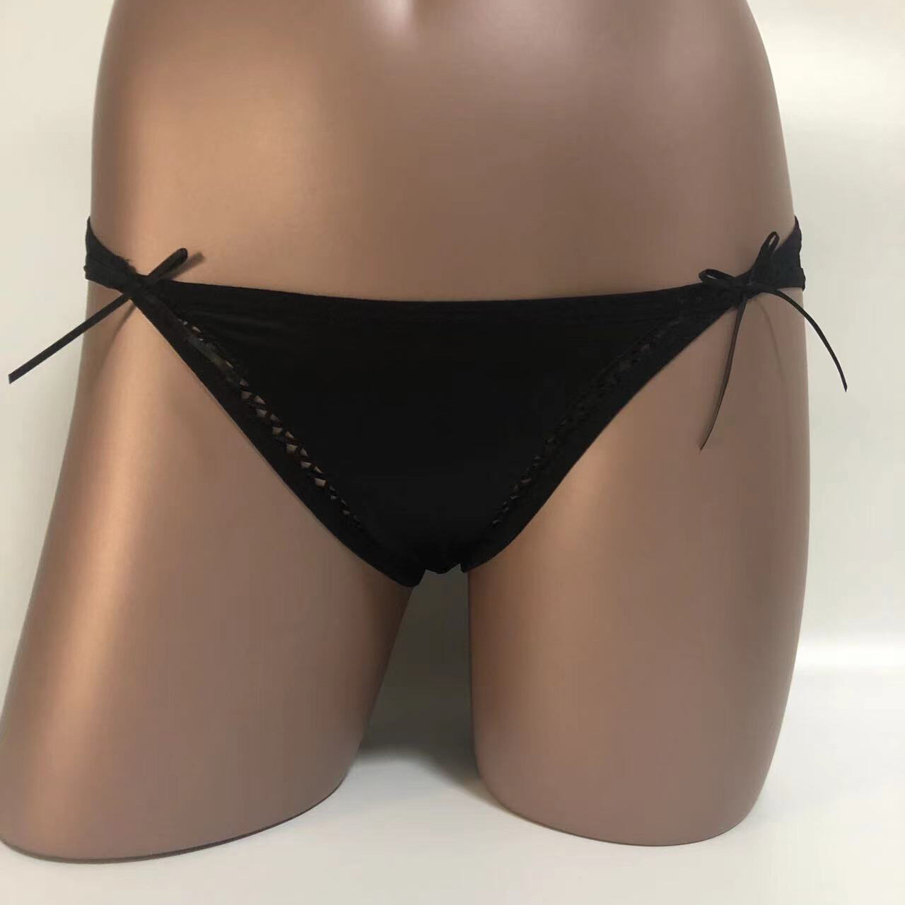 1 or 5 Pack Lot Women Satin Panties String Bikinis Lingeries Low Waist Underwear