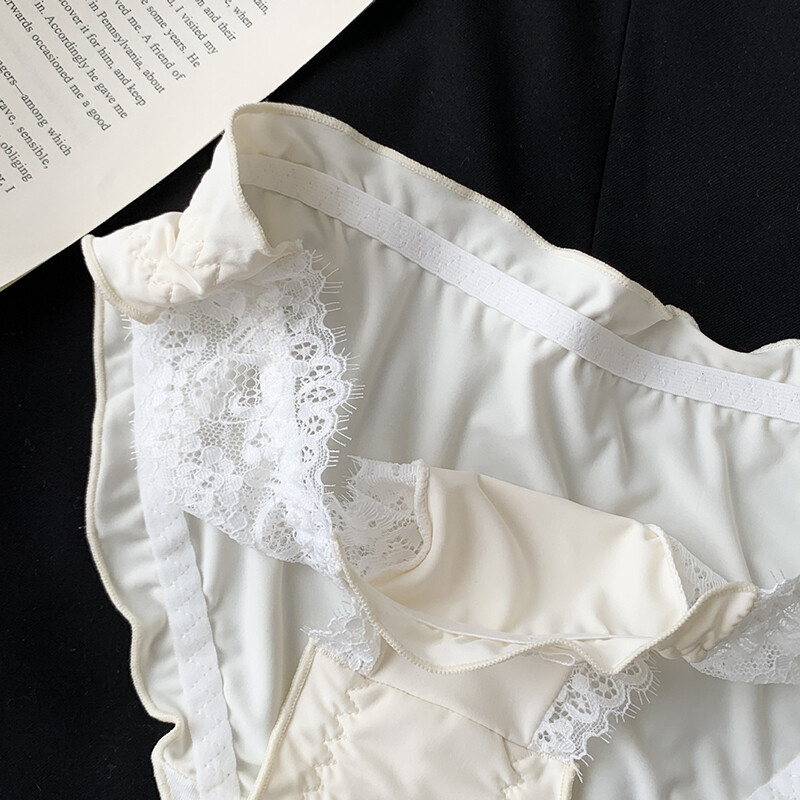 4 Packs Lot Womens Ladies Lace Panties Briefs Vintage Sexy Underwear Lingeries