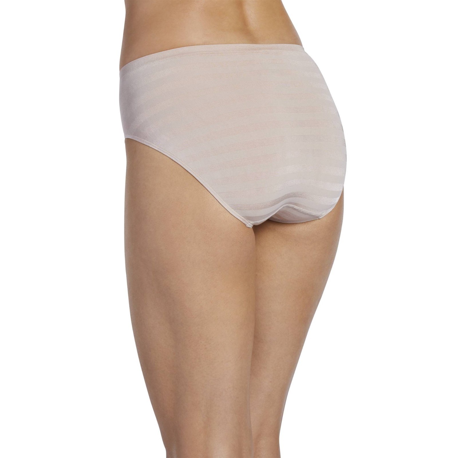 Jockey L102844 Light Matte & Shine Seamfree Hi-Cut Panty Women’s Size 7
