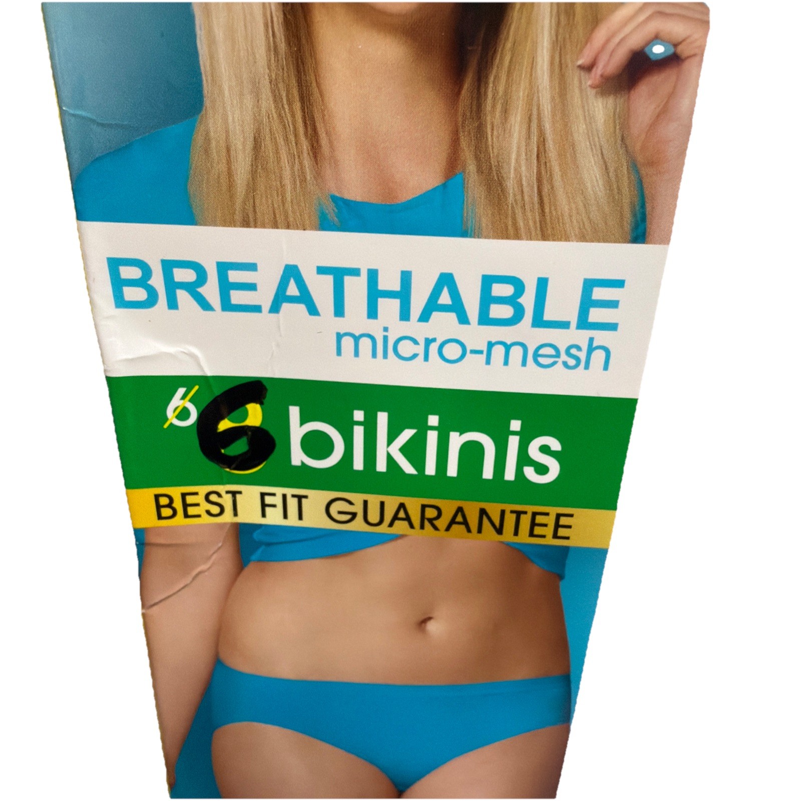 Fruit Of The Loom Bikinis Size 8 XL 6 Bikinis Assorted