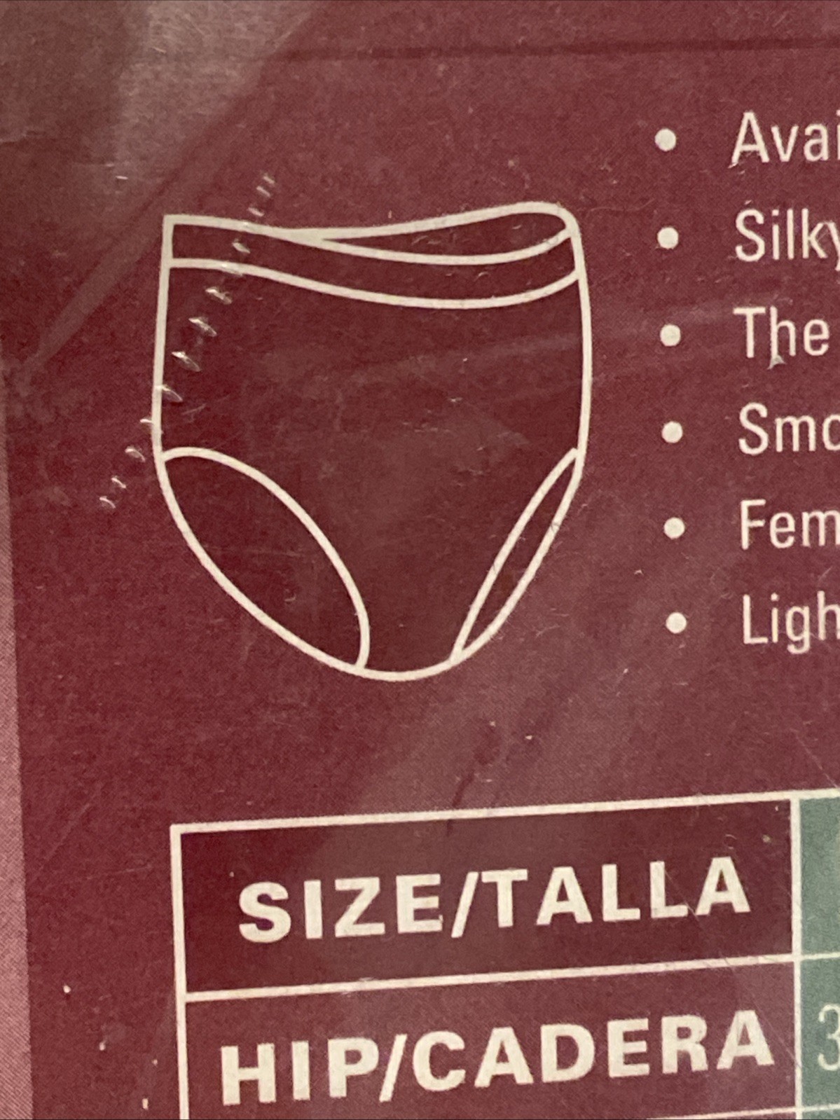Hanes Elegance 5 Pack 100% Nylon Brief W/Lace Panties Size 8 XL Vintage 2004