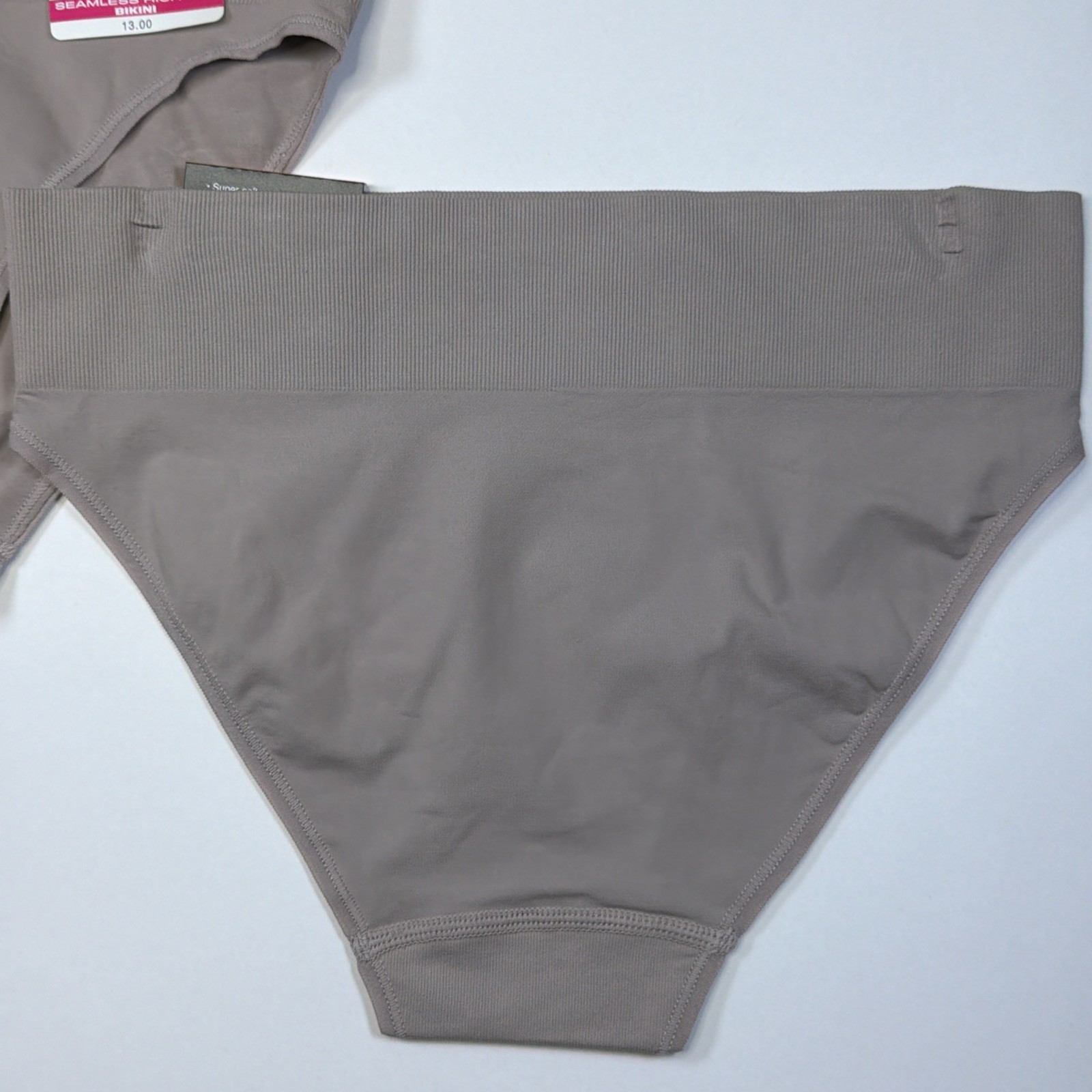 Maidenform Seamless High Leg Bikini Panty Small / 5 Tan 2 Pack DM2317