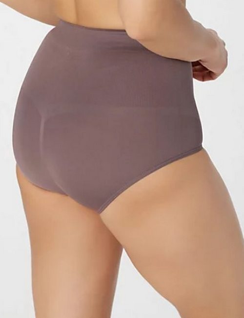 Breezies Sunbeige Nude Seamless Shaping Brief Panty New