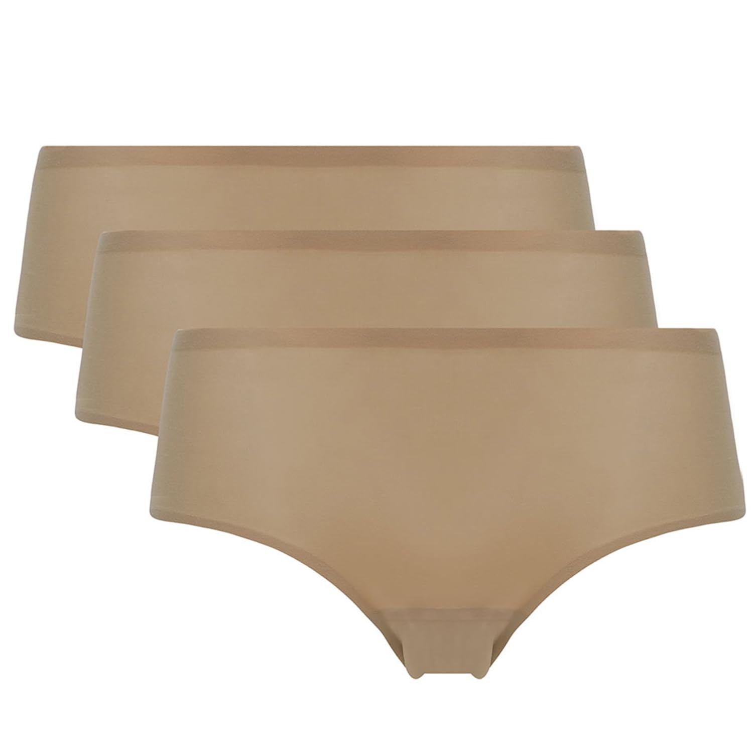 Chantelle Women’s Underwear, Soft Stretch Seamless Briefs, One Size Pack of 3