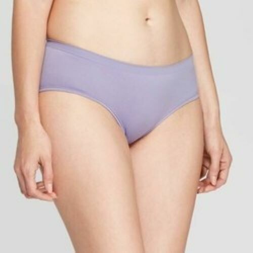 Auden Women’s Size Large (12-14) Hipster Violet Purple Seamless Panties
