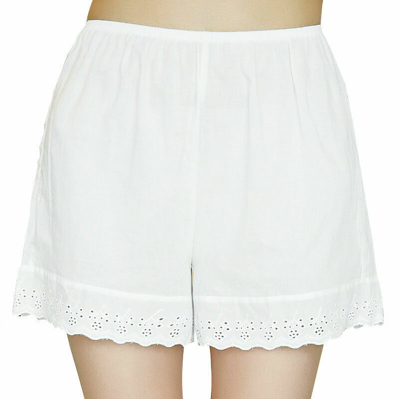 Womens Ladies Cotton Soft Plain Shorts Boxer Briefs Underdresses Knickers Shorts