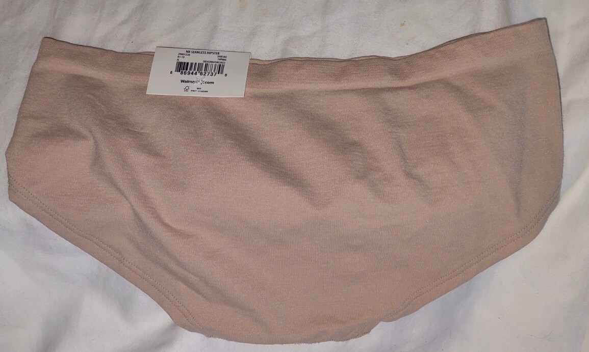 no boundaries Hipster Panties XS/XCH(4) NEW/TAGS Blue & Floral Lace, Solid Tan