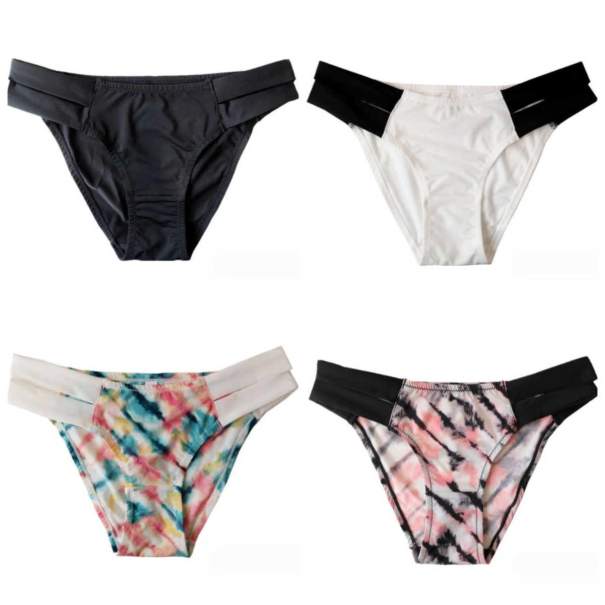 1/4 Pack Lot Womens Panties Sexy Underwear Thong G String Bikini Lingeries Brief
