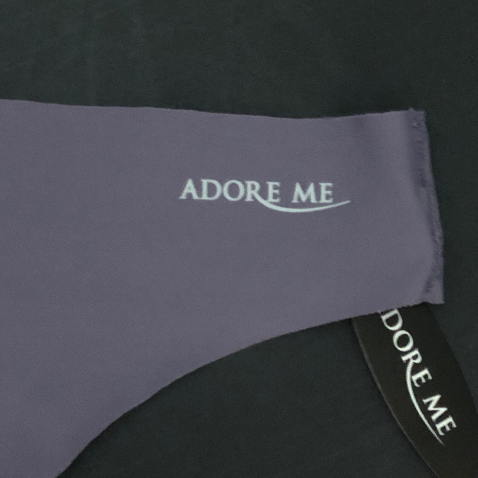 NWT Adore Me Womens XS Seamless Thong Panty Bikini Lavendar