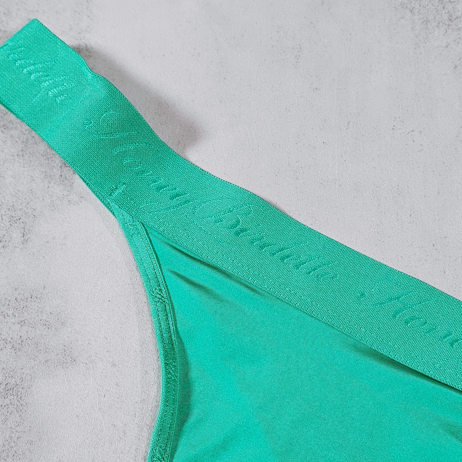 Honey Birdette Essentials Mint Green Thong Panty with Logo Size M