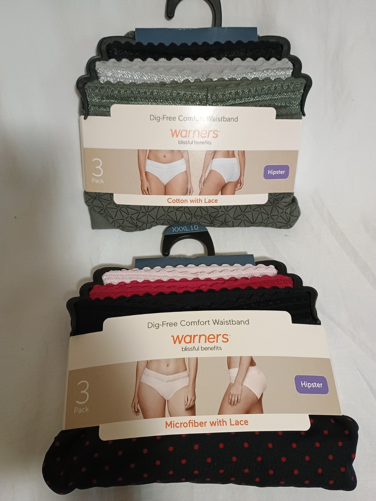 6 Pair Hipsters DIG FREE Comfort Waistband🏵️Size 22 – 3X Cotton Panty Underwear