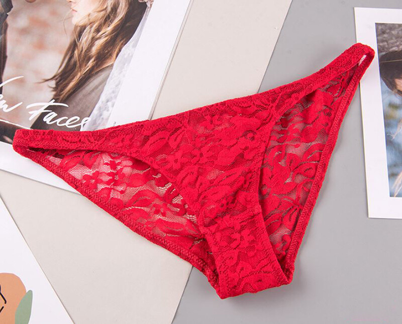 5 Pack Lot Sexy Womens Lace Panties Briefs Low Waist Bikini Underwear Lingeries