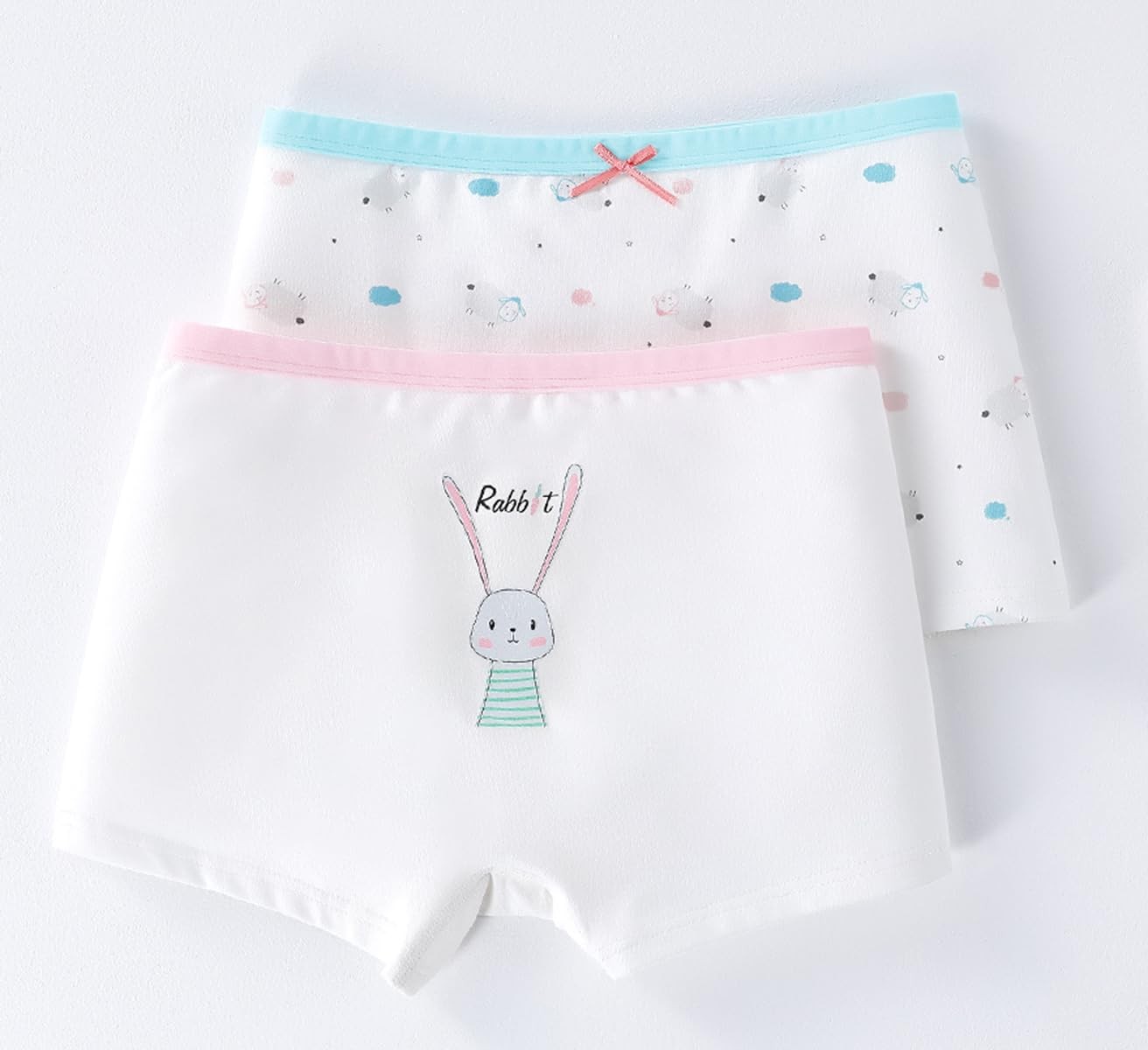 Girls Underpants Cotton Knickers 6 Pack Underwear 116122 Mixed Color…
