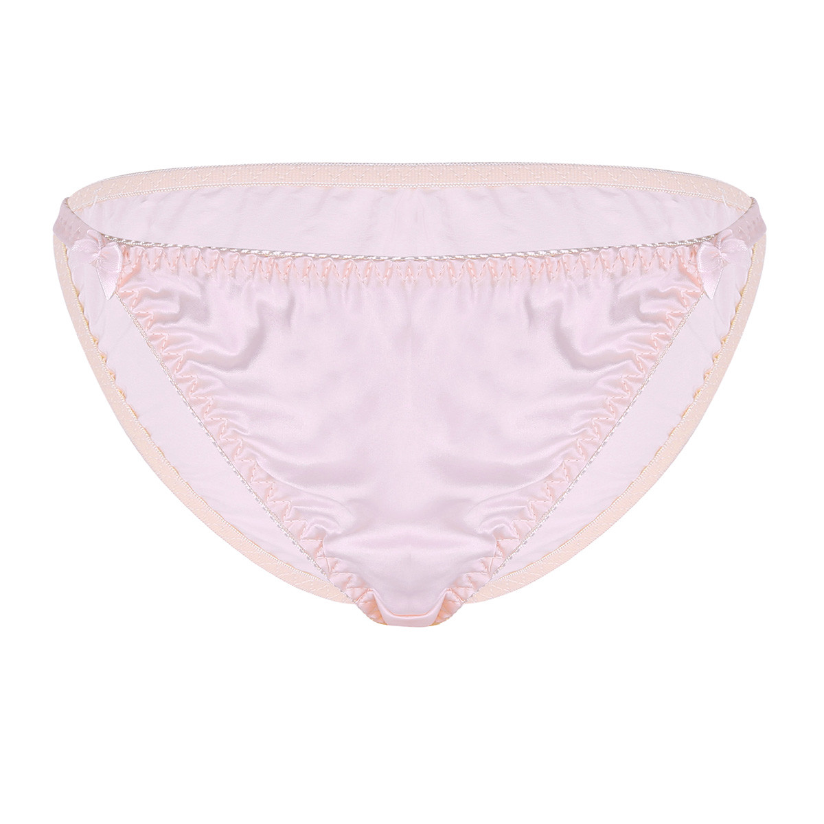 3 Pairs/lot Sexy Women Underwear Smooth Silk Seamless Briefs Lingerie Underpants