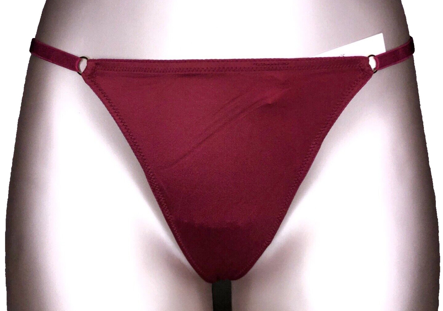 Victoria’s Secret Very Sexy NWT Large Red Adjustable V String Hardware Panty