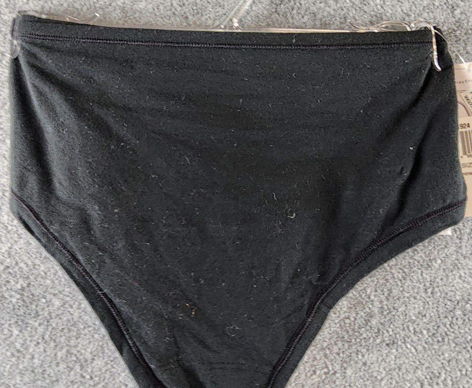 Hanky Panky Playstretch High Rise Thong Women’s XL-XXL Black Pull On
