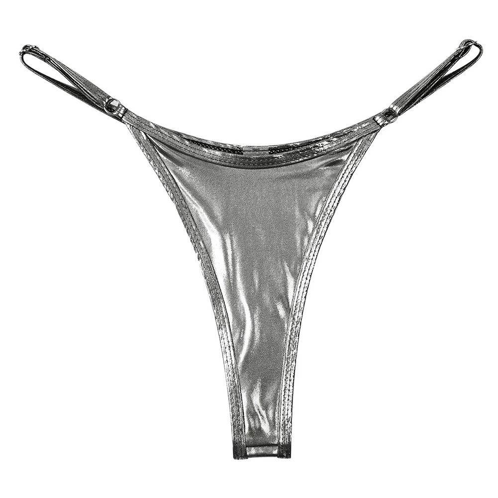 Sleek Womens Low Waist Thong with Sequins for Comfortable Home and Sleepwear