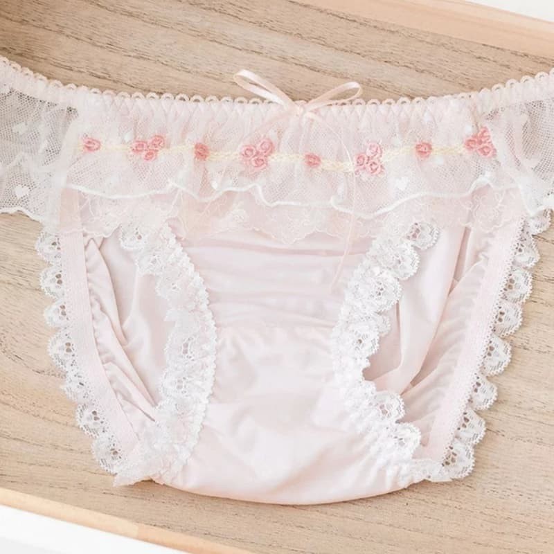 Japanese Lolita Sweet Low-waist Underwear Panties Briefs Princess Underpants
