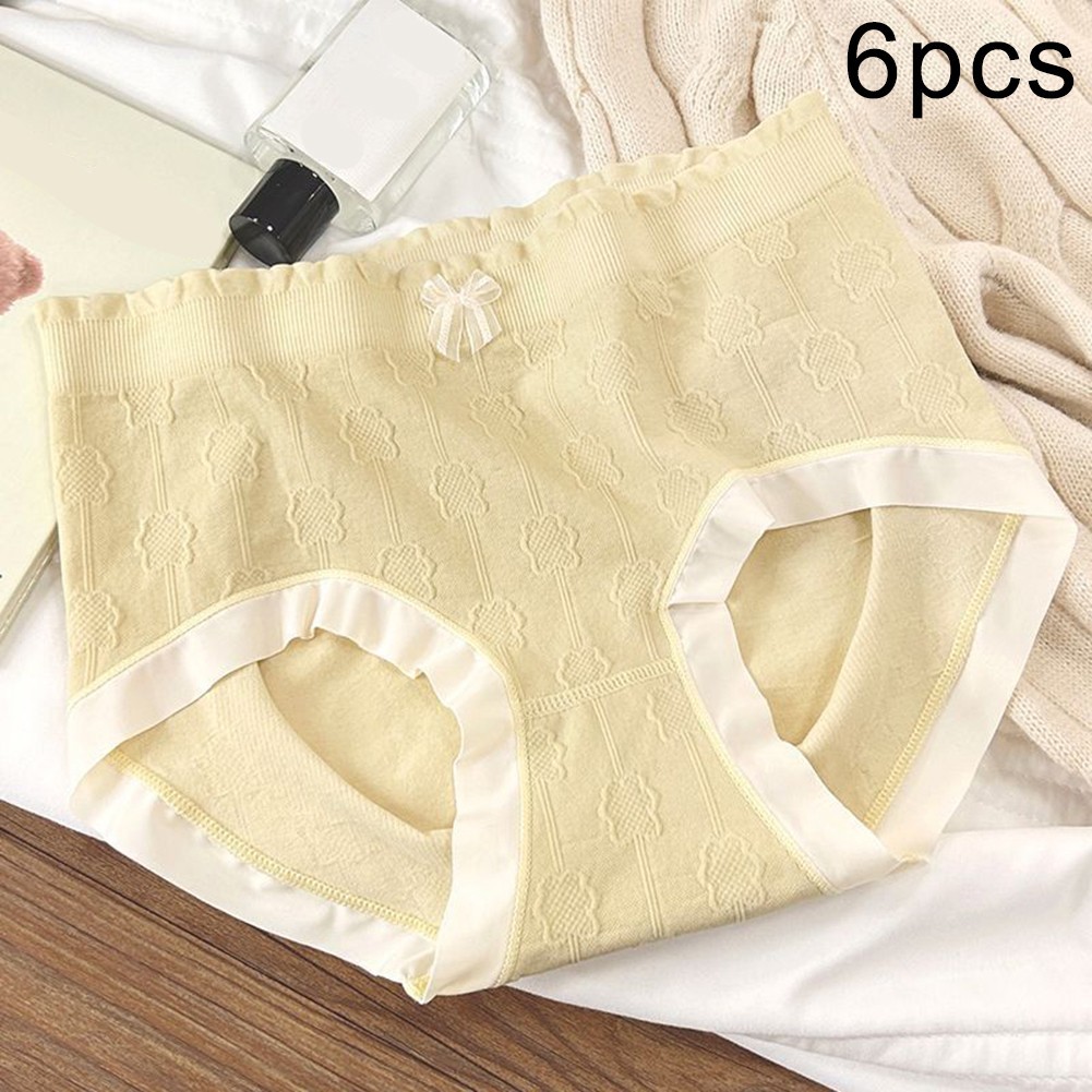 Plus Size Underwear Breathable Triangle Pants Large Size Available Solid Pattern