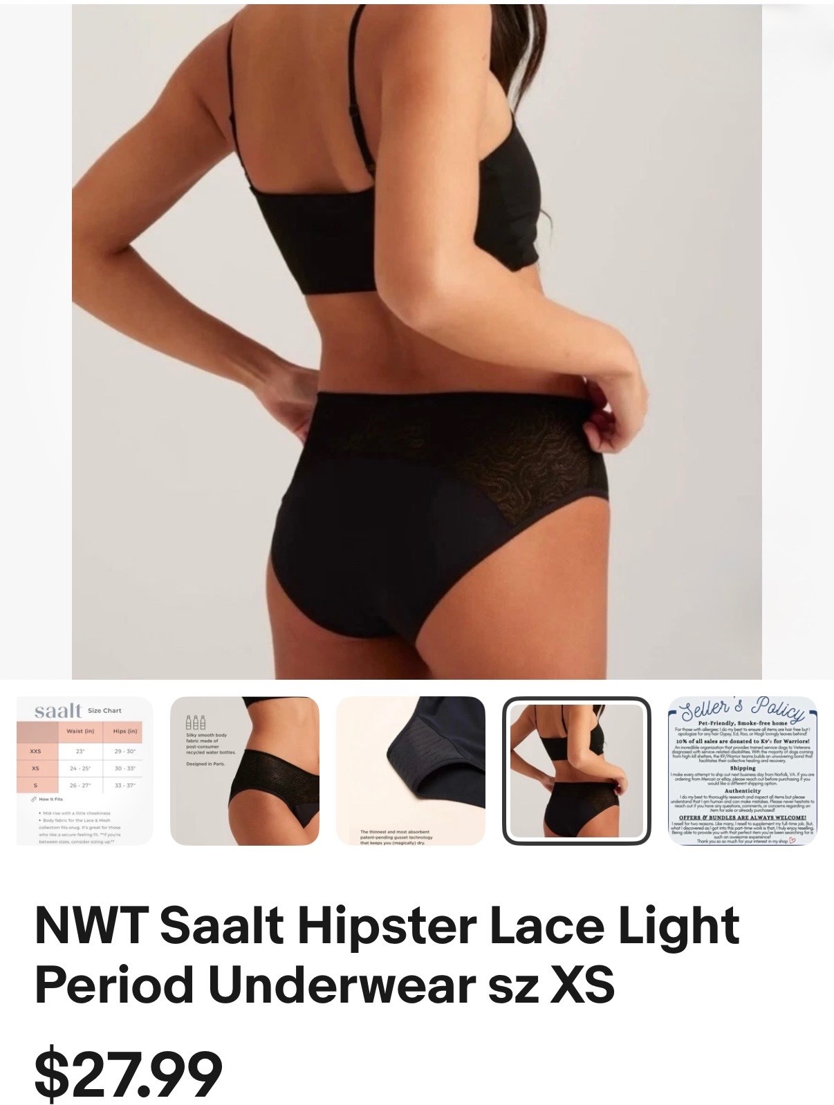 Saalt period underwear S