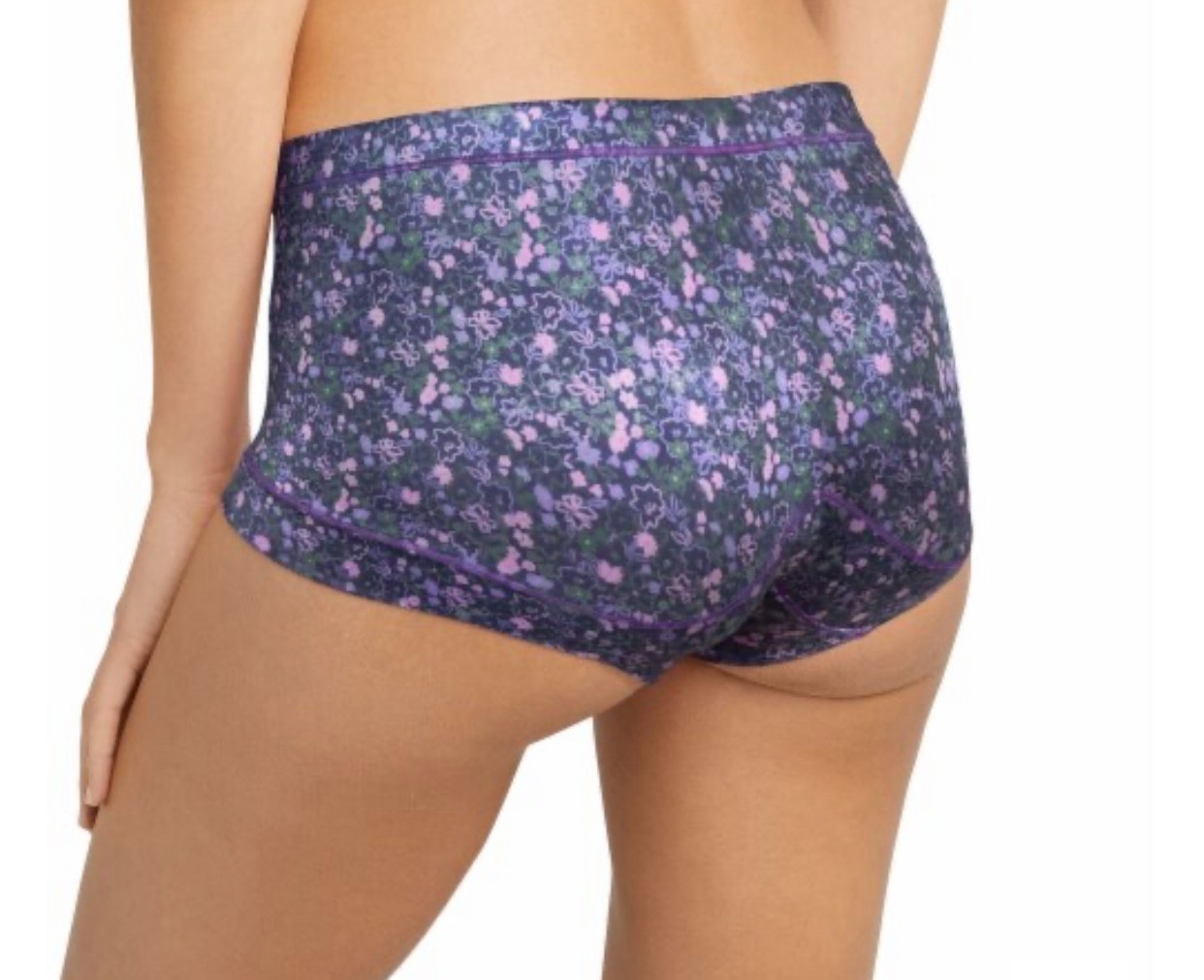 Maidenform Boyshort 3 Pack Dream Microfiber 40774 Navy Twilight 8/XL