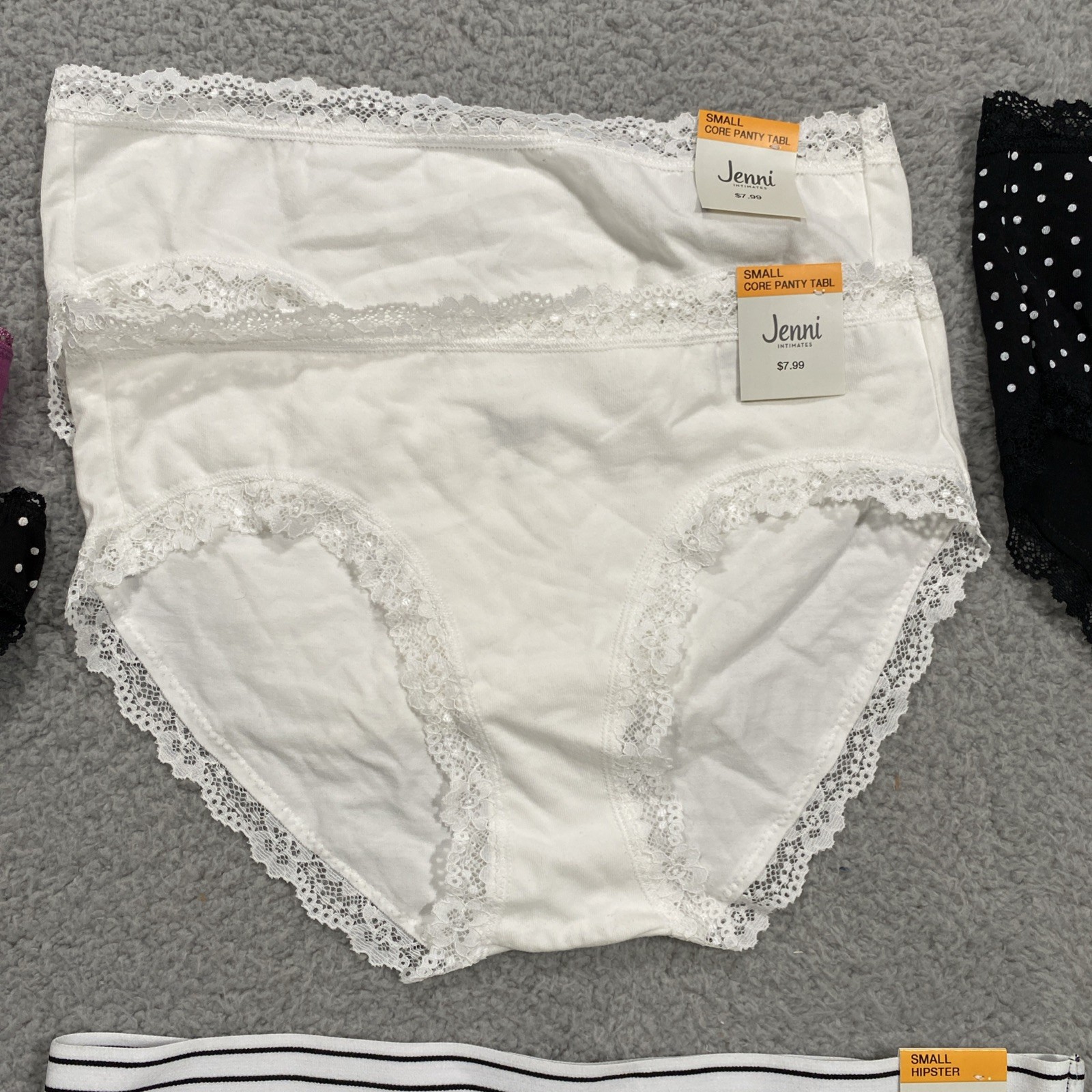 NWT 8 Pair Lot Of Small Panties Charter Club And Jenni See Photos