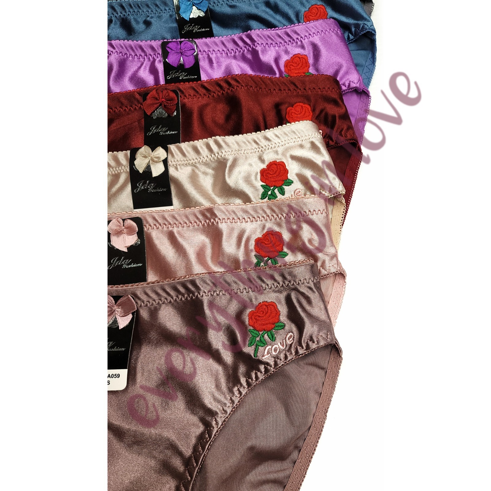Women High Cut Full Coverage Comfort Satin Shiny Bikini Panty Underwear