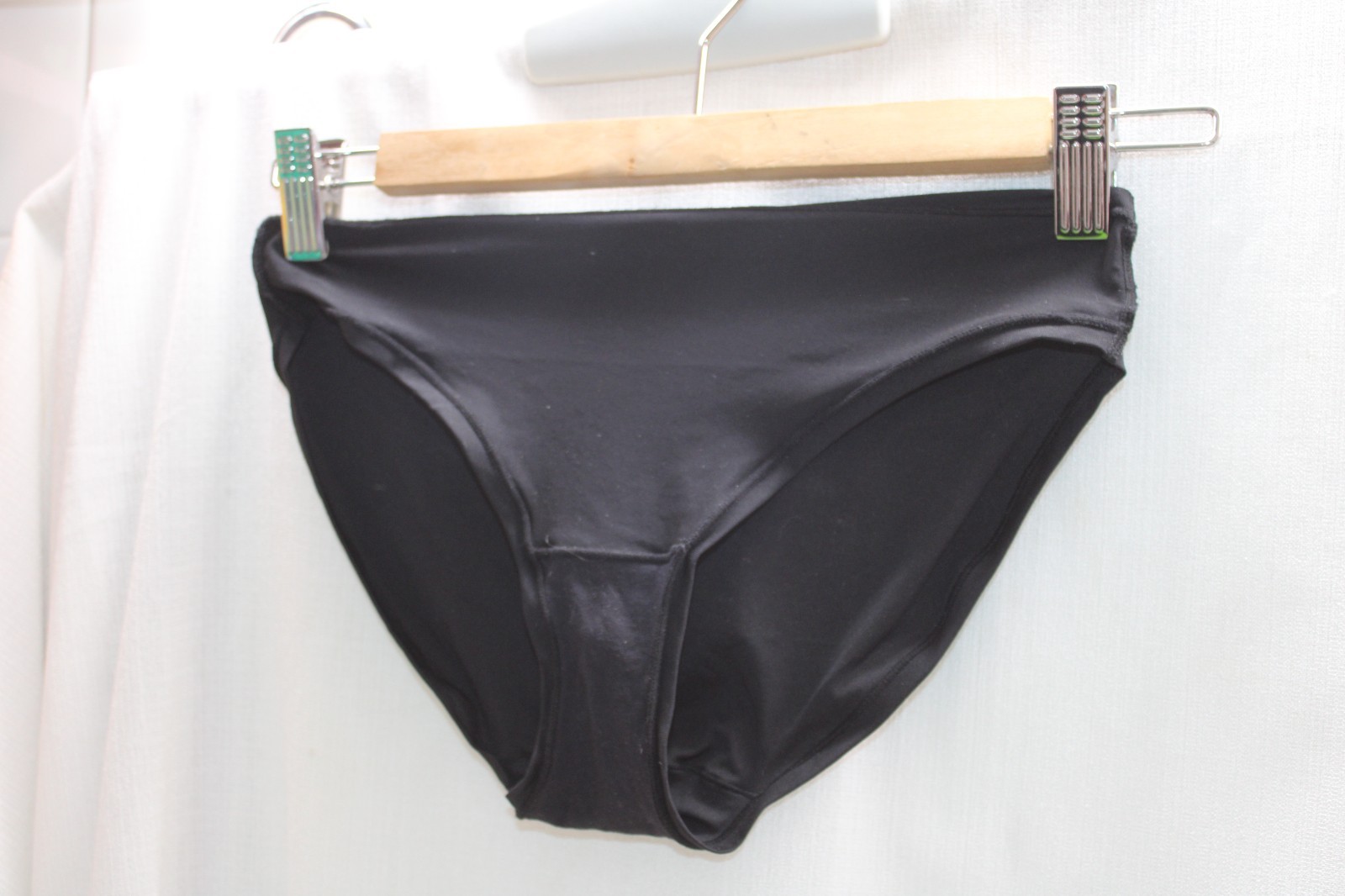 Panic tummy control butt-lift hi-cut brief panties black polyamide spandex S/M