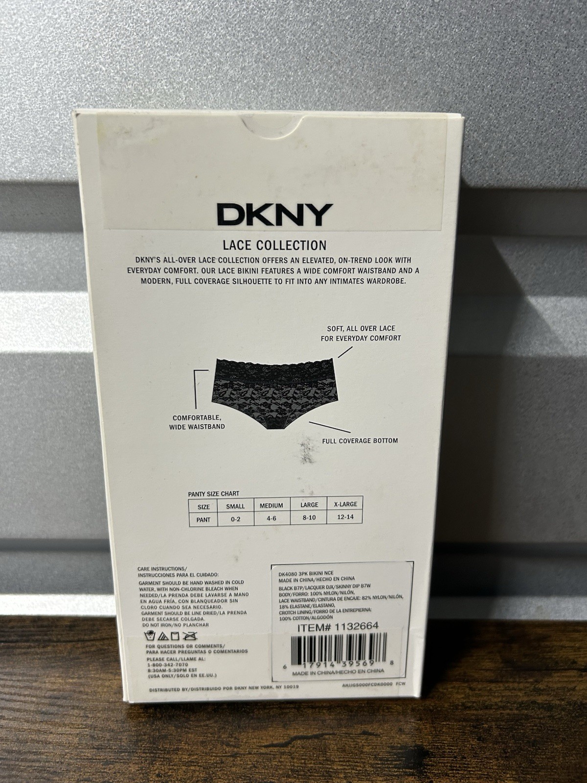 BRAND NEW DKNY Women’s Lace Collection Bikini 3-Pack Size SMALL black Red Beige