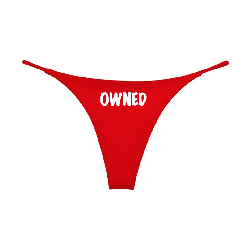SEXY Thong Panties Womens Cotton Hot Underwear Double Layer Thin Strap Thong New