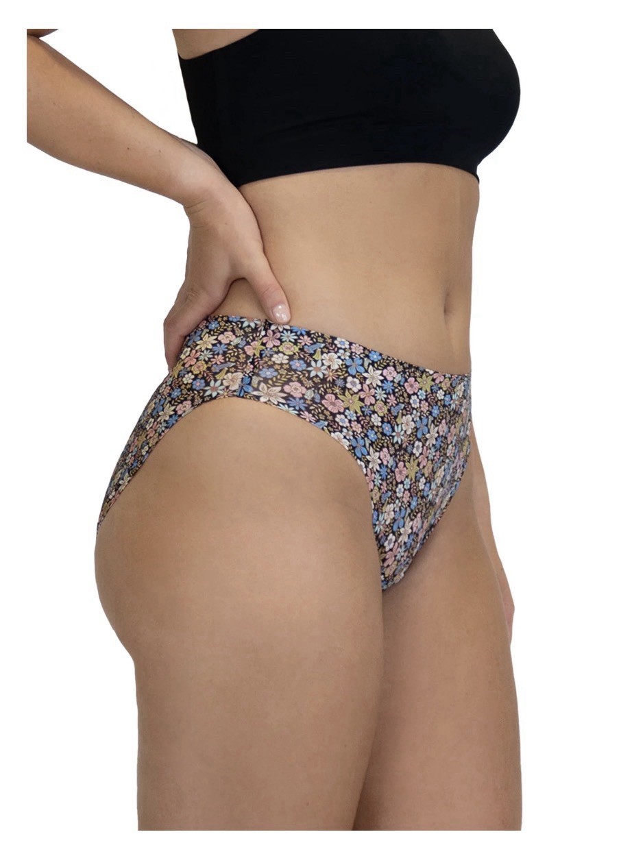 2-Pair NO BOUNDARIES Women’s L Bikini Period Underwear Moderate Absorbency