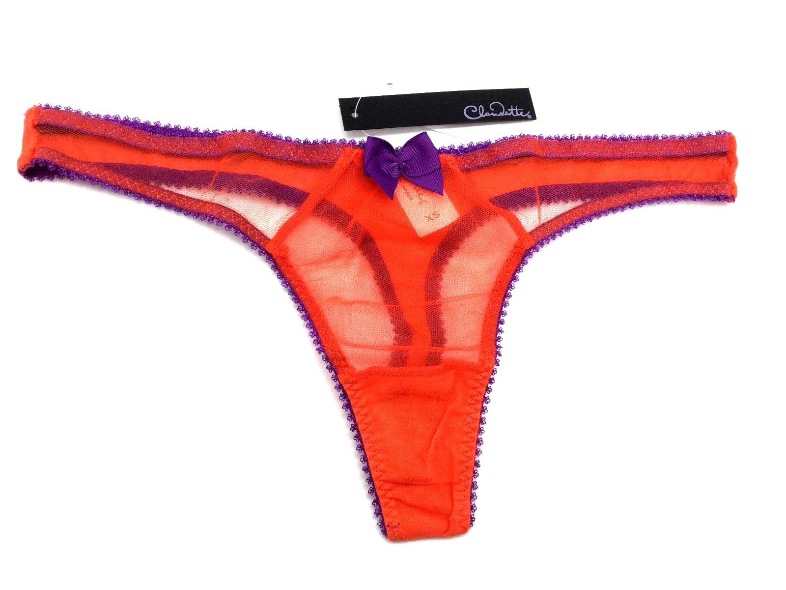 Claudette Dessous Thong Bikini Panty Women Briefs Panties Lingerie Tomato Soup