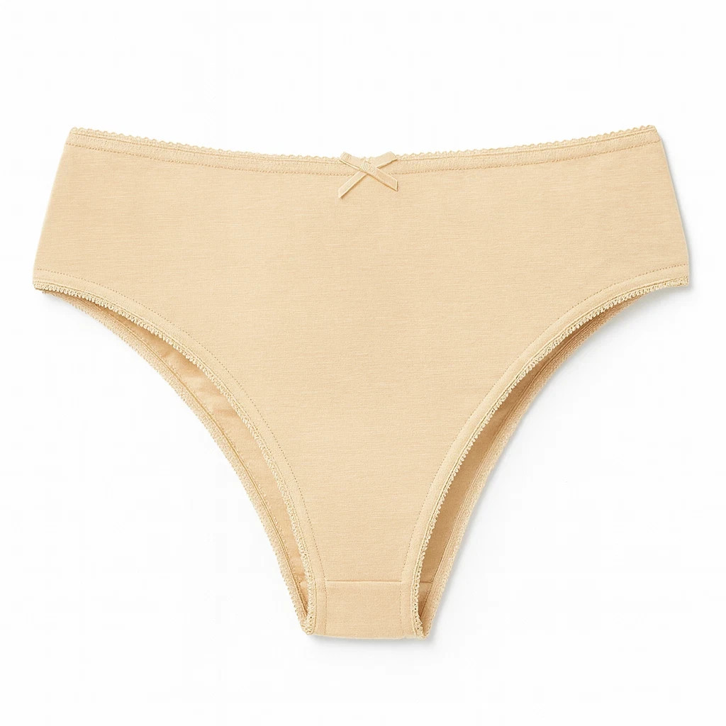 6 Pack Ladies Briefs Maxi, 100% Cotton Full Comfort Fit Underwear, Size 4-22