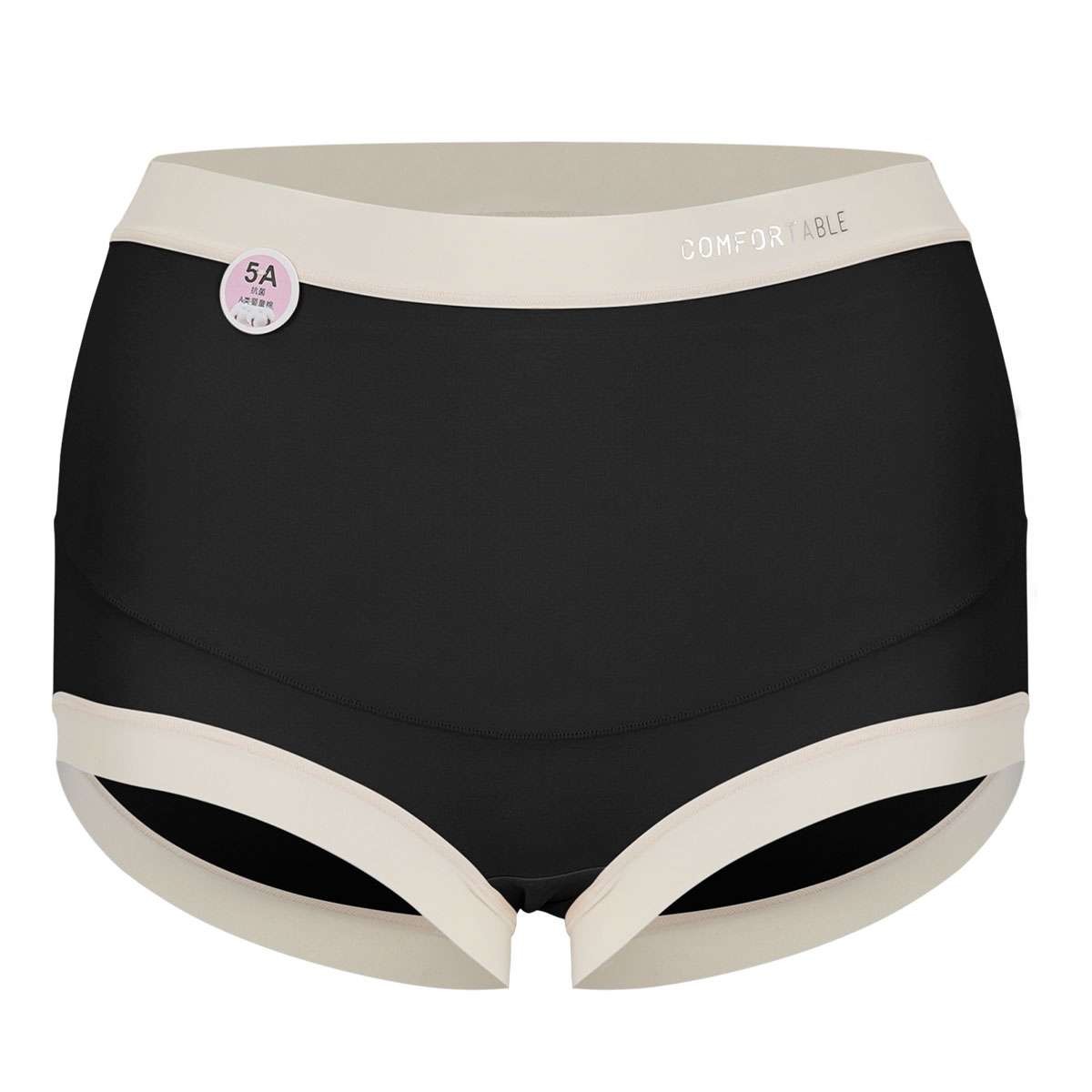 4 PCS Womens Tummy Control Panties Menstrual Underwear Briefs High Waist Pants