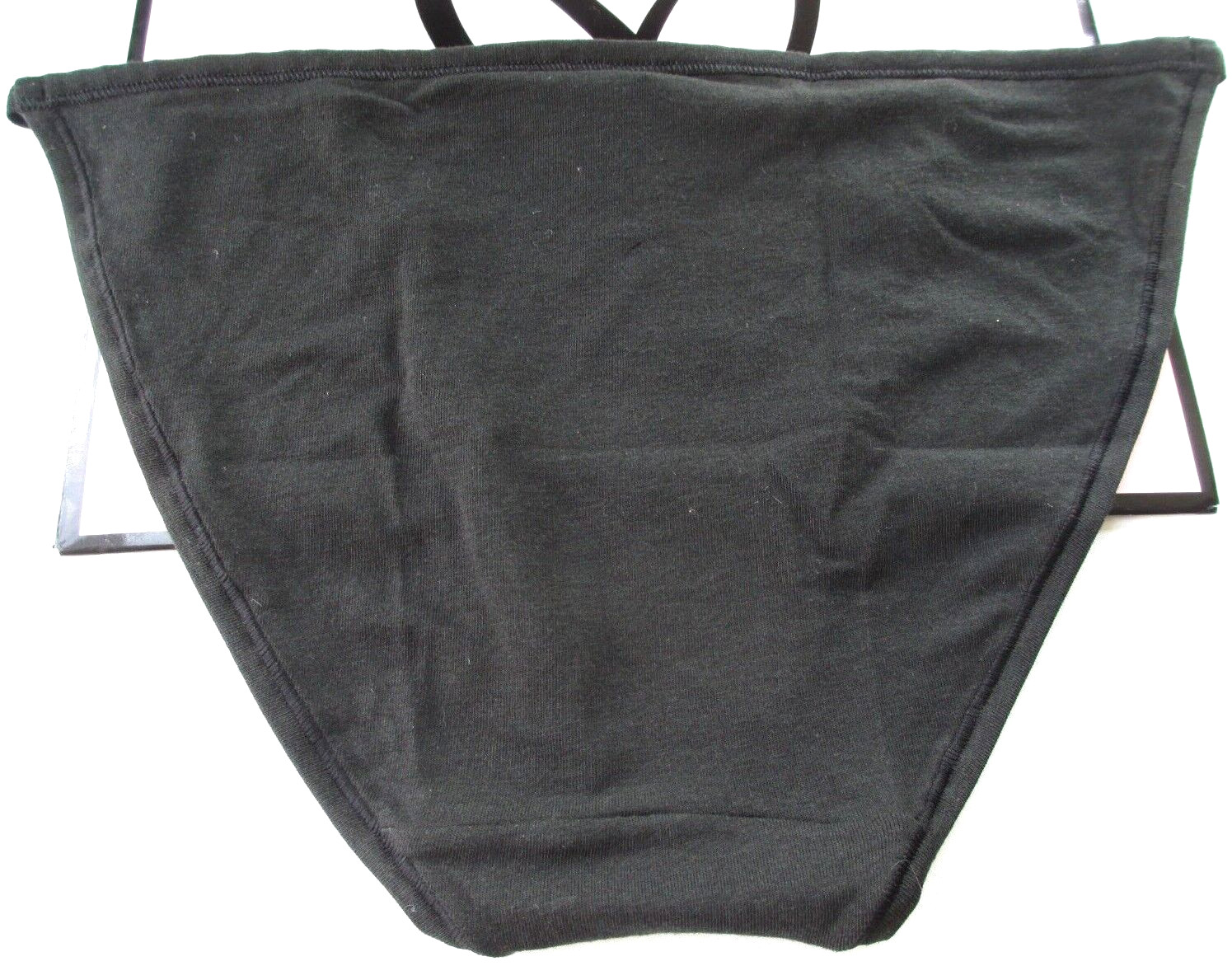 VICTORIA’S SECRET PINK Cotton String Bikini Panty S M L XL Black NWT VS
