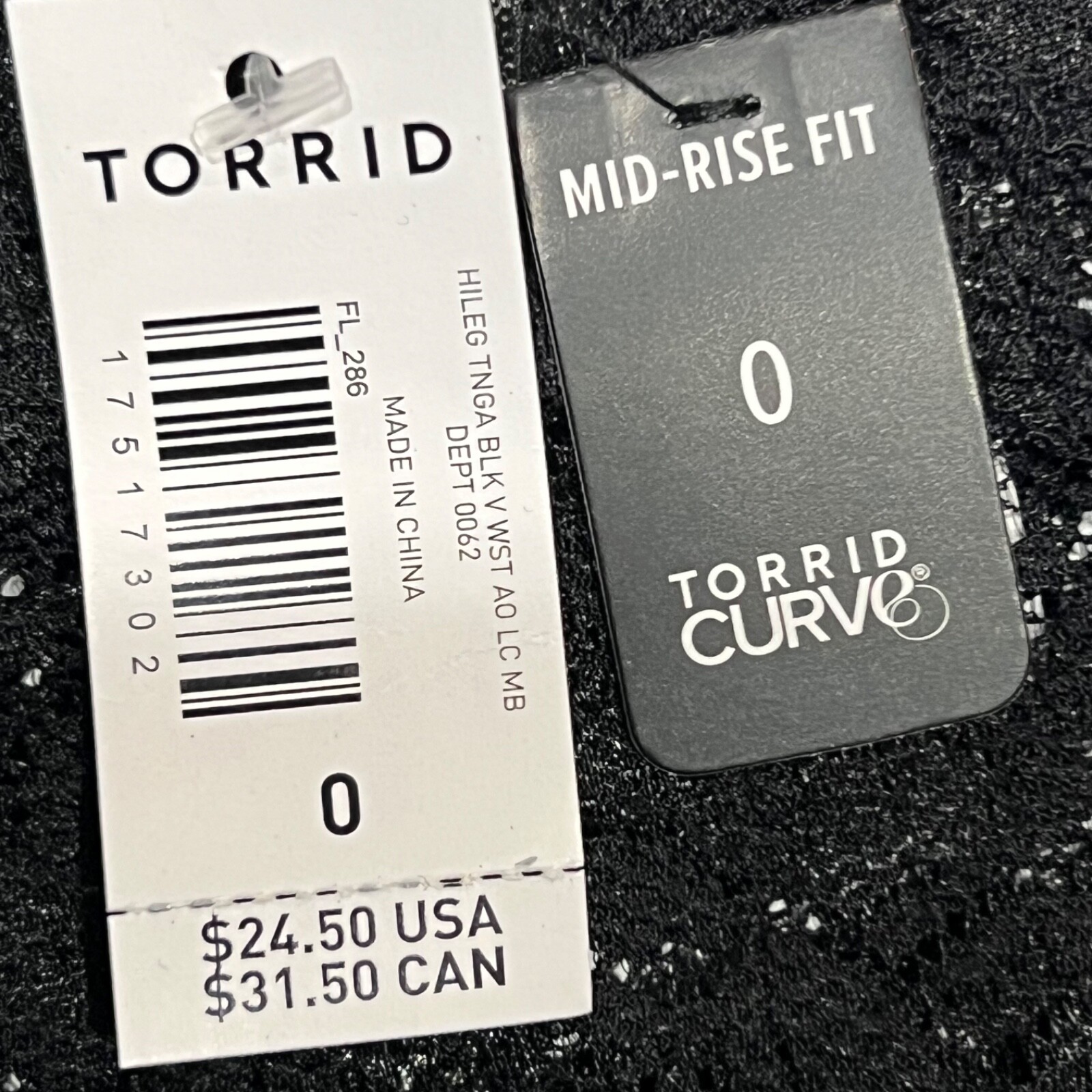 NWT TORRID Mid Rise Fit Pantie Underwear Sz 0X-1X-2X-3X-4X Black Lace