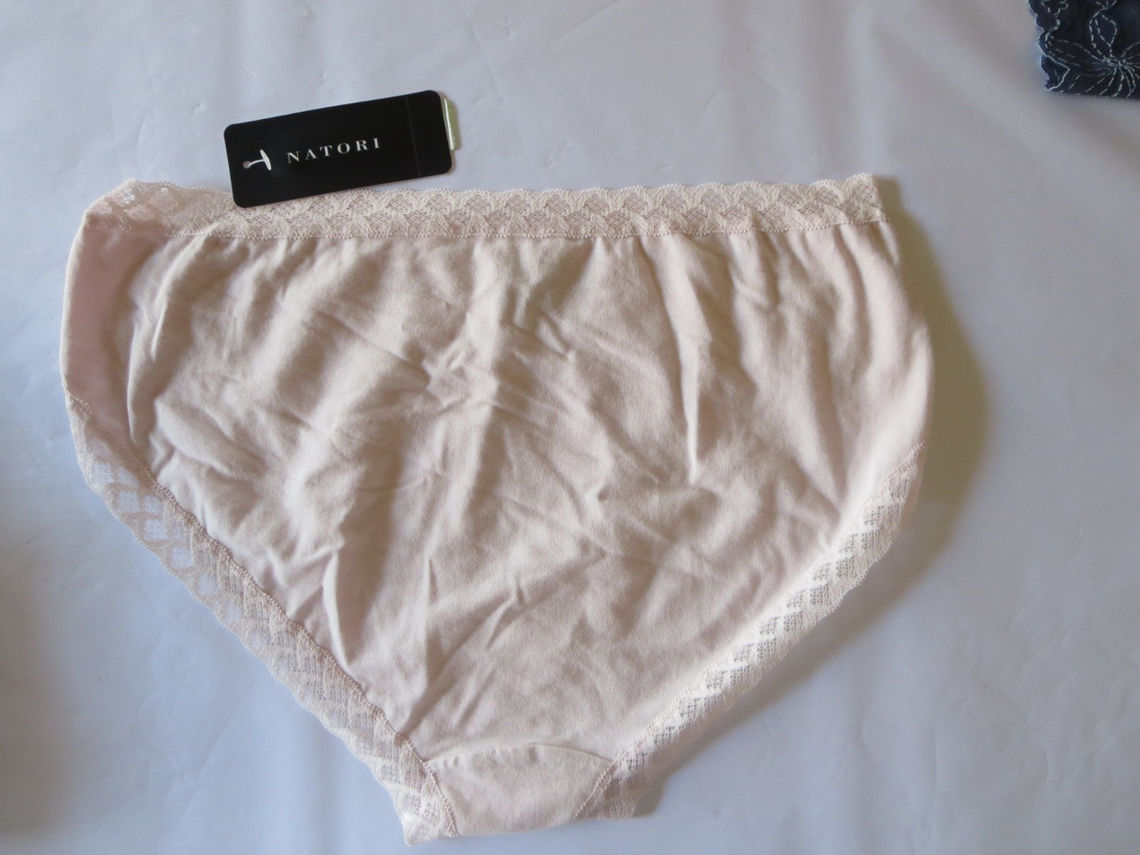NATORI BLISS COTTON FRENCH CUT PANTY #152058, XL, PINK SKY, NWT $22